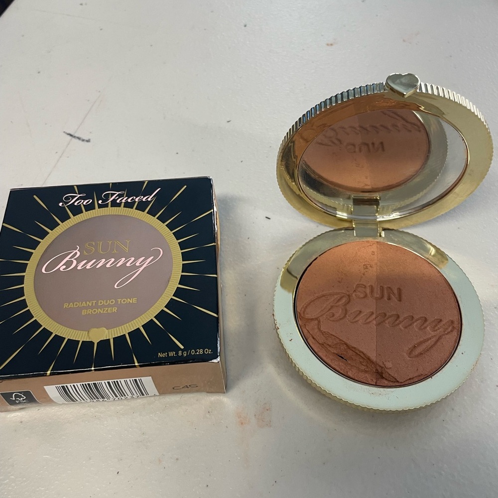 Too Faced Sun Bunny Bronzer - Warm Brown Duo